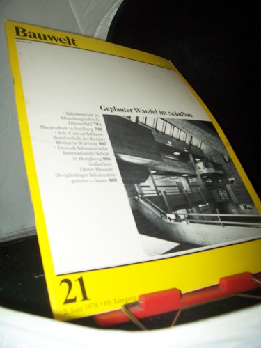 Artikelbild des Artikels “21/1978 Geplanter Wandel im Schulbau “