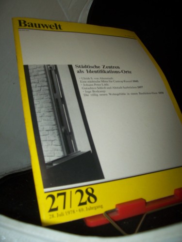 Artikelbild des Artikels “27/28 1978 Städtische Zentren als Identifikations-Orte “