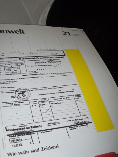 Artikelbild des Artikels “21/1984 wie wahr sind Zeichen “