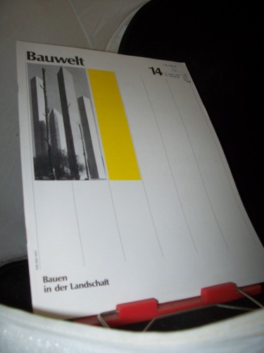 Artikelbild des Artikels “14/1985 Bauen in der Landschaft “