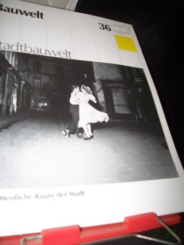Artikelbild des Artikels “36/1987 der öffentliche Raum der Stadt “