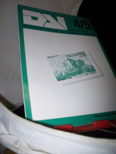 Artikelbild des Artikels “4/5 1978 Klassizismus Rationalismus “