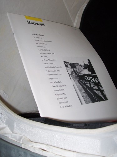 Artikelbild des Artikels “14/1991 Kanallandschaft “