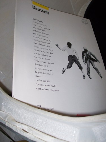 Artikelbild des Artikels “7/8 1990 Geh Versuche “