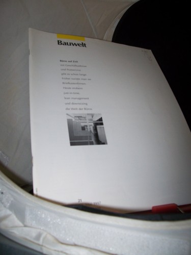 Artikelbild des Artikels “21/1997 Büros auf Zeit “