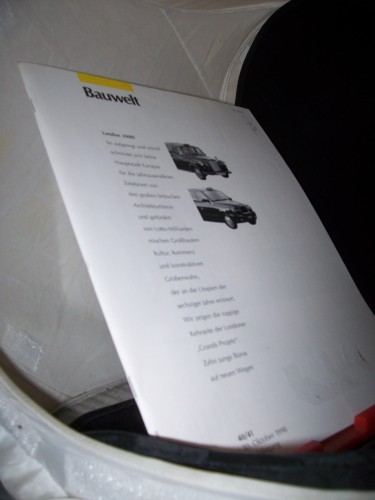 Artikelbild des Artikels “40/41 1998 London 2000 “