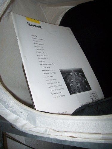 Artikelbild des Artikels “11/1995 Pariser Platz “