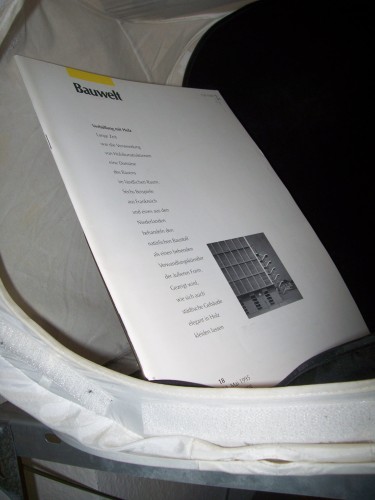 Artikelbild des Artikels “18/1995 Verhüllung mit Holz “