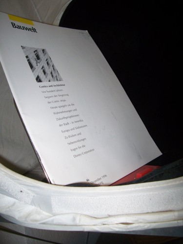 Artikelbild des Artikels “46/1996 Comics und Architektur “