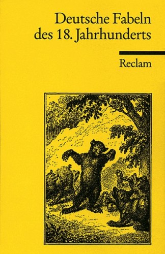 Artikelbild des Artikels “Deutsche Fabeln des 18. Jahrhunderts / ausgewählt und mit einem
Nachwort von Manfred Windfuhr “