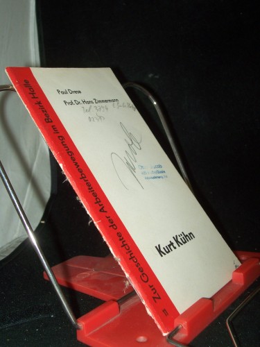 Artikelbild des Artikels “Kurt Kühn, Zur geschichte der Arbeiterbewegung im Bezirk Halle “