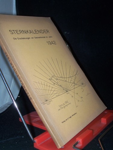 Artikelbild des Artikels “Sternkalender 1942. Erscheinungen am Sternhimmel in Jahre 1942 “