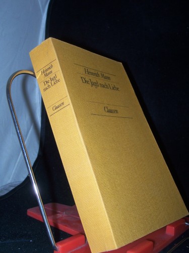 Artikelbild des Artikels “Die Jagd nach Liebe : Roman / Heinrich Mann “