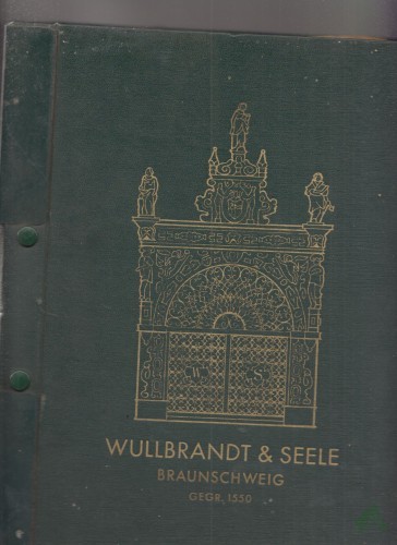 Product image of the product “Wullbrandt und Seele KG (Braunschweig) Lieferprogramm der Verkaufsabteilung V, Ausgabe 1953 ”