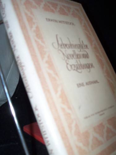 Artikelbild des Artikels “Siebenbürgische Novellen und Erzählungen : Eine Auswahl / Erwin Wittstock. Mit e. Einl. von Paul Langfelder “