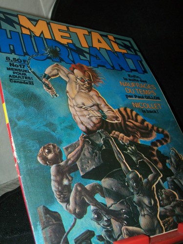 Artikelbild des Artikels “No 17, 1977, Enfin la suite des NAUFRAGES DU TEMPS par Paul Gillon,
Nicollet is back “