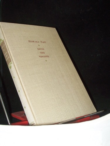 Artikelbild des Artikels “Sacco und Vanzetti : Eine Legende aus Neuengland / Howard Fast.
Übers. von Karl Schodder “