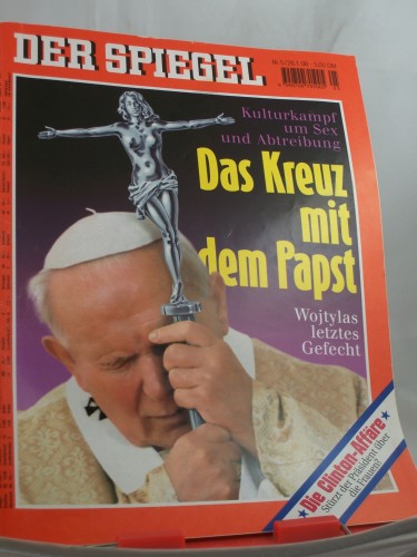 Artikelbild des Artikels “5/1998, Das Kreuz mit dem Papst “
