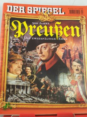 Artikelbild des Artikels “DER SPIEGEL 4/2001, 500 Jahre Preußen “