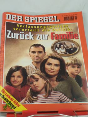 Artikelbild des Artikels “DER SPIEGEL 15/2001, Zurück zur Familie, “