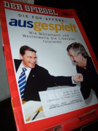 Artikelbild des Artikels “45/2002 Die FDP Affäre ausgespielt “
