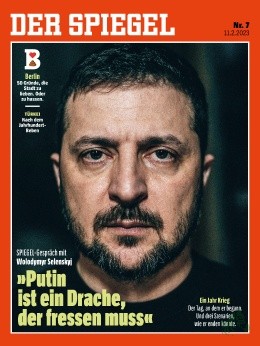 Product image of the product “7/2023 Putin ist ein Drache der fressen muss ”