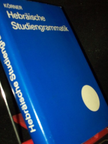 Artikelbild des Artikels “Hebräische Studiengrammatik / von Jutta Körner “