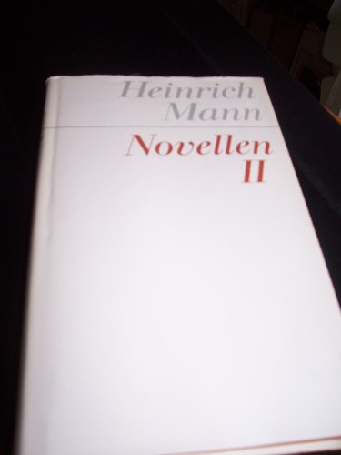 Artikelbild des Artikels “Mann, Heinrich: Novellen Teil: Bd. 2. / [Bearb. d. Bd.: Volker Riedel] “