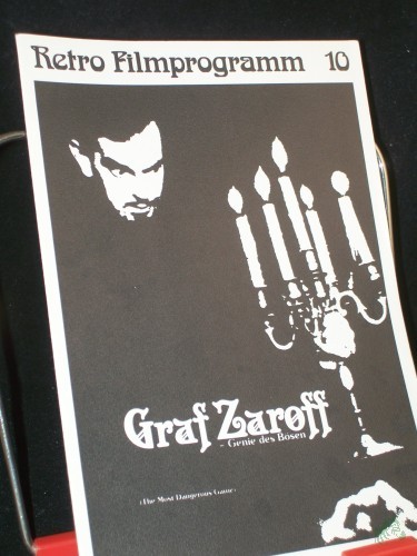 Artikelbild des Artikels “Nr. 10, o. J., Graf Zaroff - Genie des Bösen “