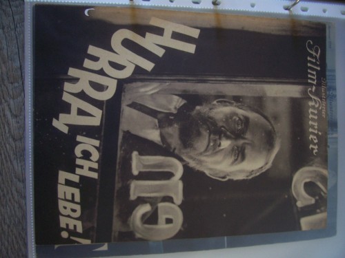 Artikelbild des Artikels “Nummer 1051, 1928, Hurra, ich lebe! “