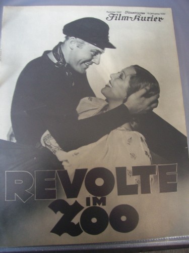 Artikelbild des Artikels “Nummer 1997, 1933, Revolte im Zoo “