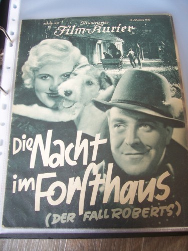 Artikelbild des Artikels “Nummer 1955, 1933, Die Nacht im Forsthaus ( Der Fall Roberts) “