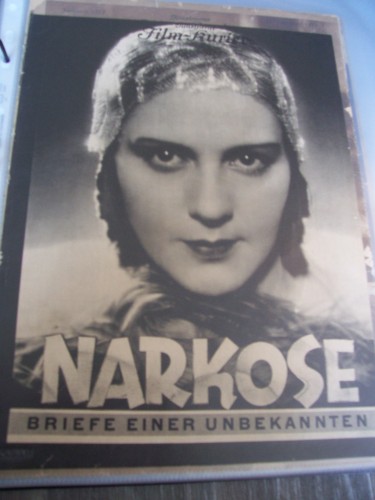 Artikelbild des Artikels “Nummer 1207, 1929, NARKOSE, Briefe einer Unbekannten “