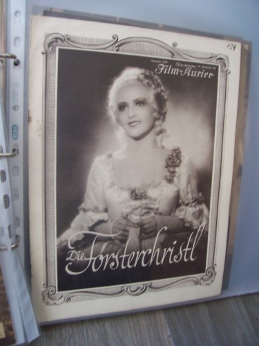 Artikelbild des Artikels “Nummer 1528, 1931, Die Försterchristl “