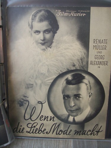 Artikelbild des Artikels “Nummer 1896, 1932, Wenn die Liebe Mode macht mit Renate Müller und
Georg Alexander “