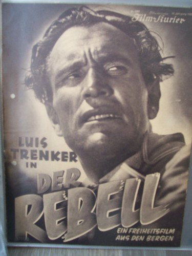 Artikelbild des Artikels “Nummer 1890, 1932, Der Rebell. Ein Freiheitsfilm aus den Bergen. Mit
Luis Trenker “