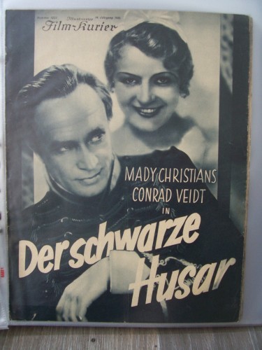 Artikelbild des Artikels “Nummer 1852, 1932, Der schwarze Husar mit Mady Christians und Conrad
Veidt “