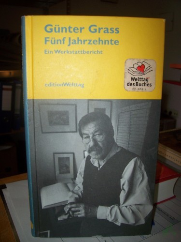 Product image of the product “Fünf Jahrzehnte : ein Werkstattbericht / Günter Grass. Hrsg. von G. Fritze Margull ”