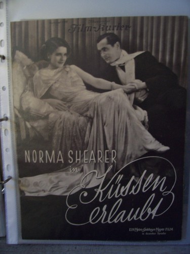 Artikelbild des Artikels “No 1729, 1932, Küssen erlaubt mit Norma Shearer “