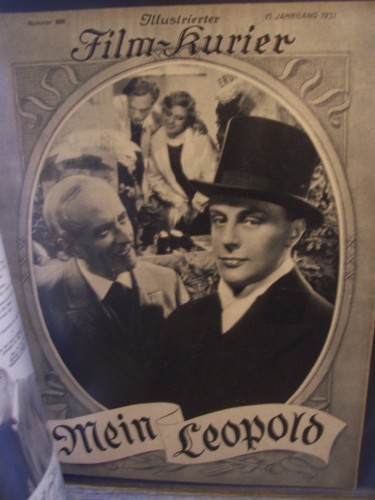 Artikelbild des Artikels “No 1699, 1931, Mein Leopold “