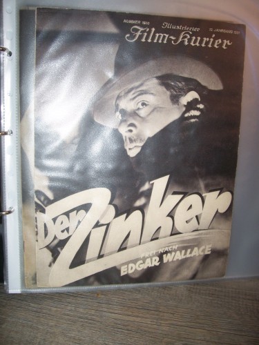 Artikelbild des Artikels “No 1600, 1931, Der Zinker, frei nach Edgar Wallace “