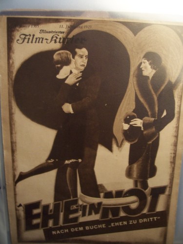 Artikelbild des Artikels “No 1305, 1929, Ehe in Not nach dem Buche Ehen zu dritt “