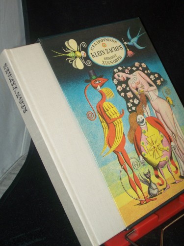 Artikelbild des Artikels “Klein Zaches, genannt Zinnober : e. Märchen / E. T. A. Hoffmann.
[Ill. von Hans Ticha] “