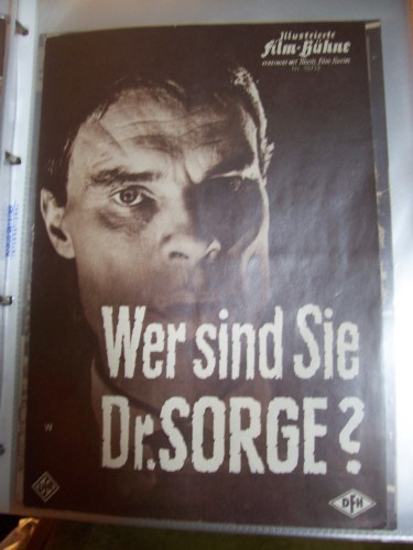 Artikelbild des Artikels “No 5752, Wer sind sie Dr. SORGE “