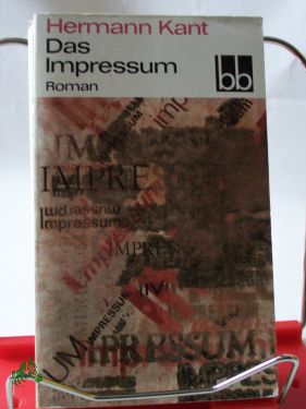 Artikelbild des Artikels “Das Impressum : Roman / Hermann Kant “