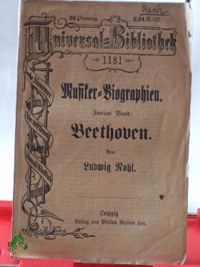 Artikelbild des Artikels “Beethoven / Von Ludwig Nohl “