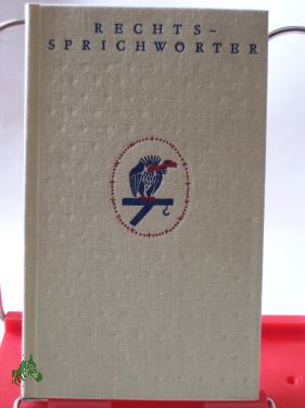 Artikelbild des Artikels “Rechtssprichwörter / Günter Grundmann... “