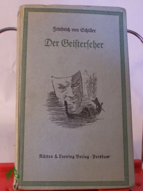 Artikelbild des Artikels “Der Geisterseher : Aus d. Papieren d. Grafen von O... / Schiller “