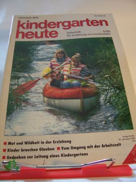 Artikelbild des Artikels “Kindergarten heute 05/1995 “