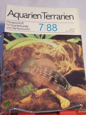 Artikelbild des Artikels “Aquarien und Terrarien. Monatszeitschrift für Vivarienkunde und
Zierfischzucht “